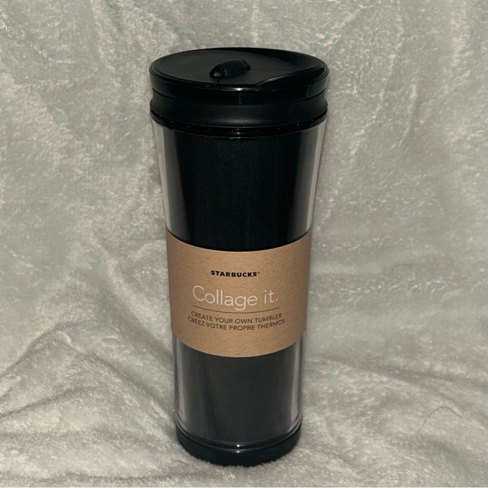Starbucks Black Tumbler - Collage It - Create Your Own Tumbler NEW!